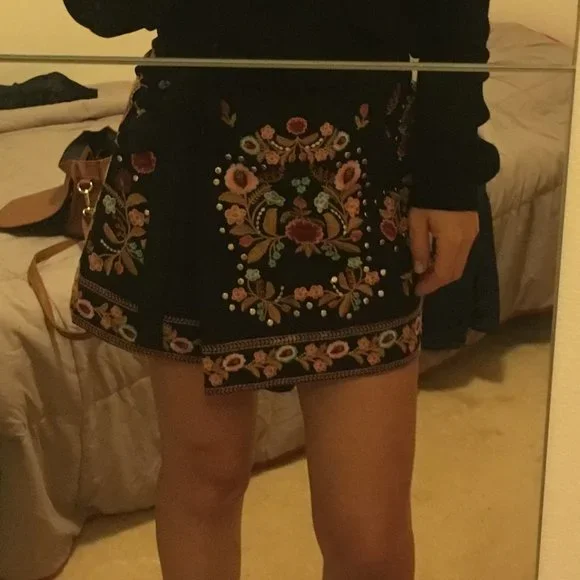 Stellino embroidered Skort size 6-10 - Picture 2 of 16